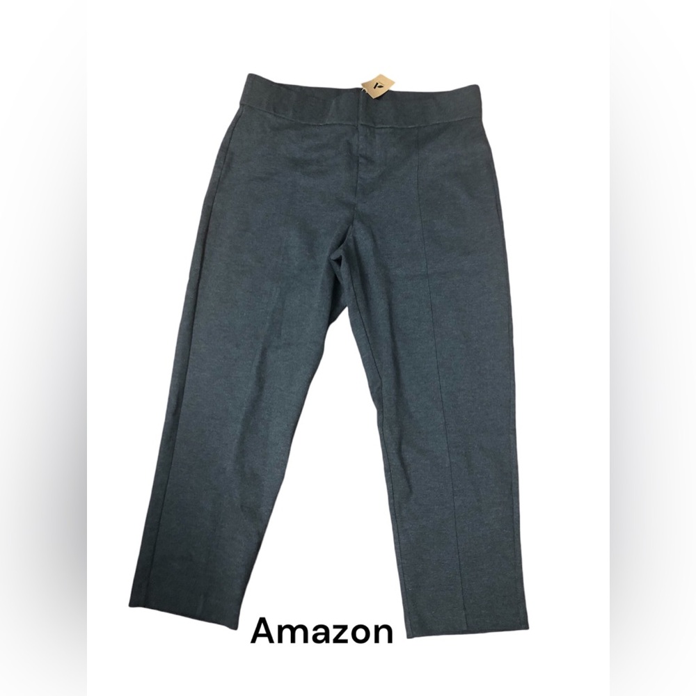 Amazon Eco-Vero Charcoal Heather Gray Pants XL